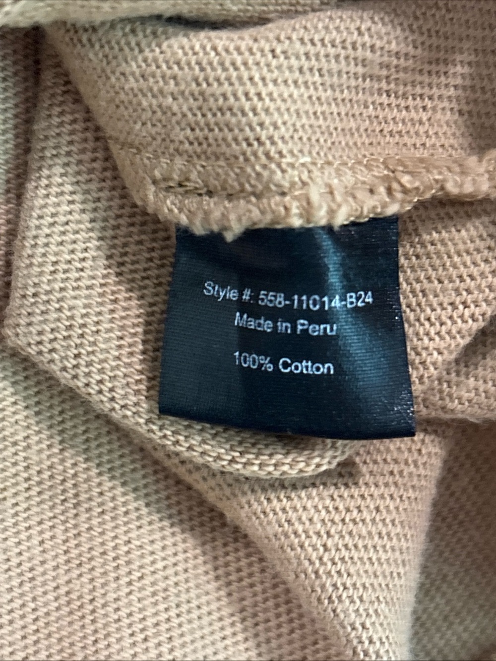 Jenni Kayne Easy Sleeveless Cotton Tank Sleeveless Shirt Size XXL Beige - Picture 4 of 6